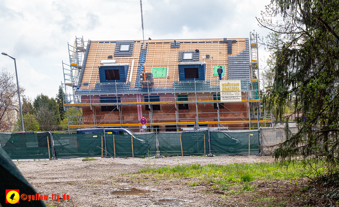 26.04.2023 - Burgfotos von der Baustell Niederalmstraße 16 in Neuperlach